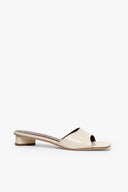 Image SIMONE MULE | CREAM CROC EMBOSSED 3 of 6