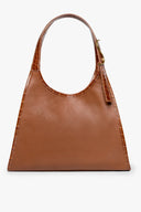 Image SOFT REY LEATHER TOTE BAG | TAN 1 of 6