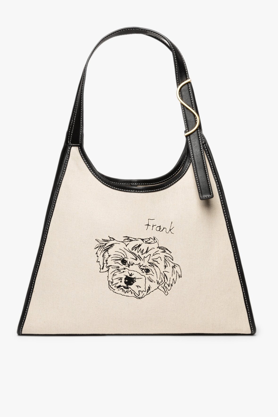 Image STAUD x C.BONZ CUSTOM SOFT REY TOTE | BLACK 1 of 6 and Clicking this image will trigger a zoom pop-up