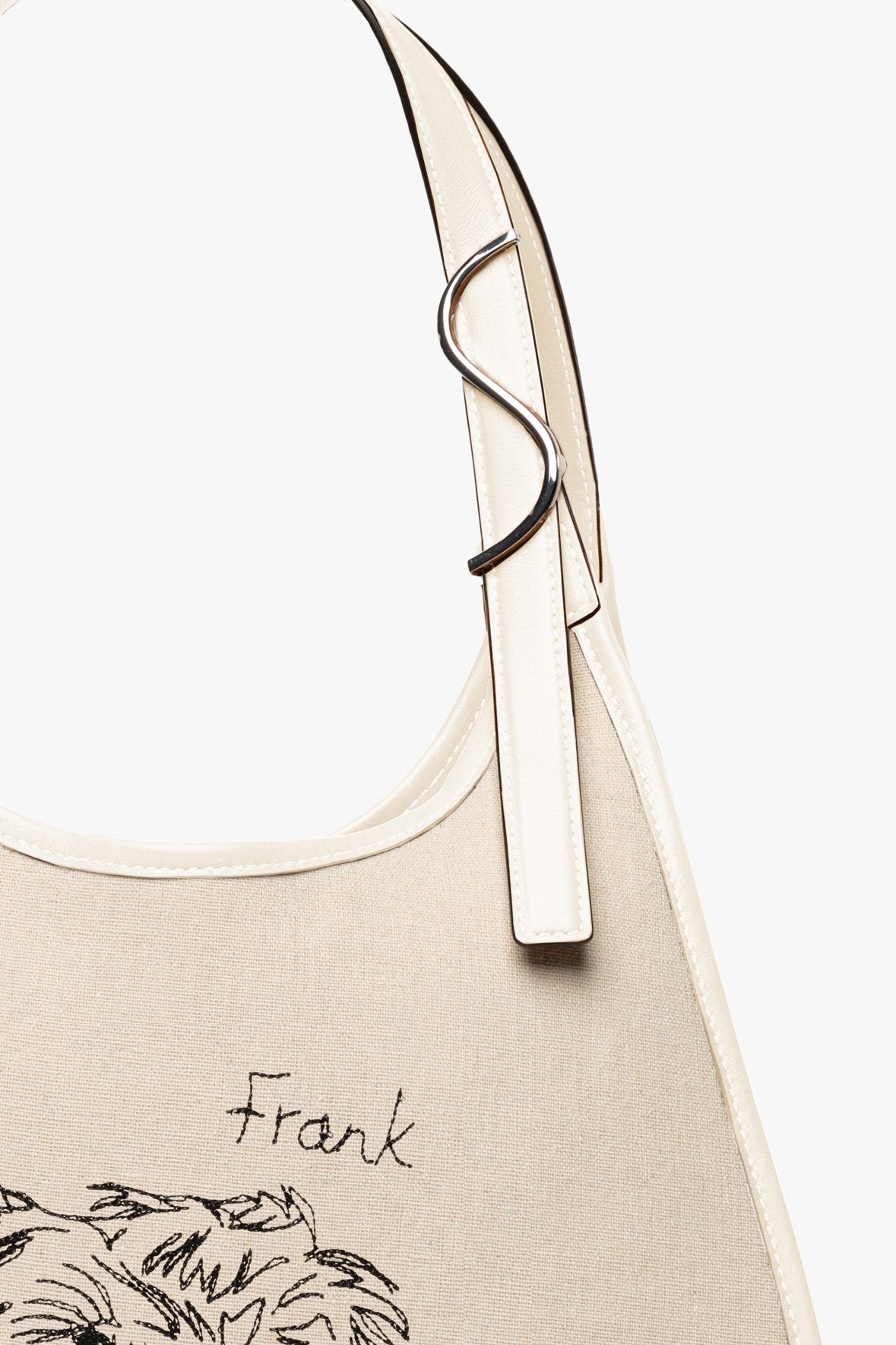 Image STAUD x C.BONZ CUSTOM SOFT REY TOTE | CREAM 6 of 7 and Clicking this image will trigger a zoom pop-up