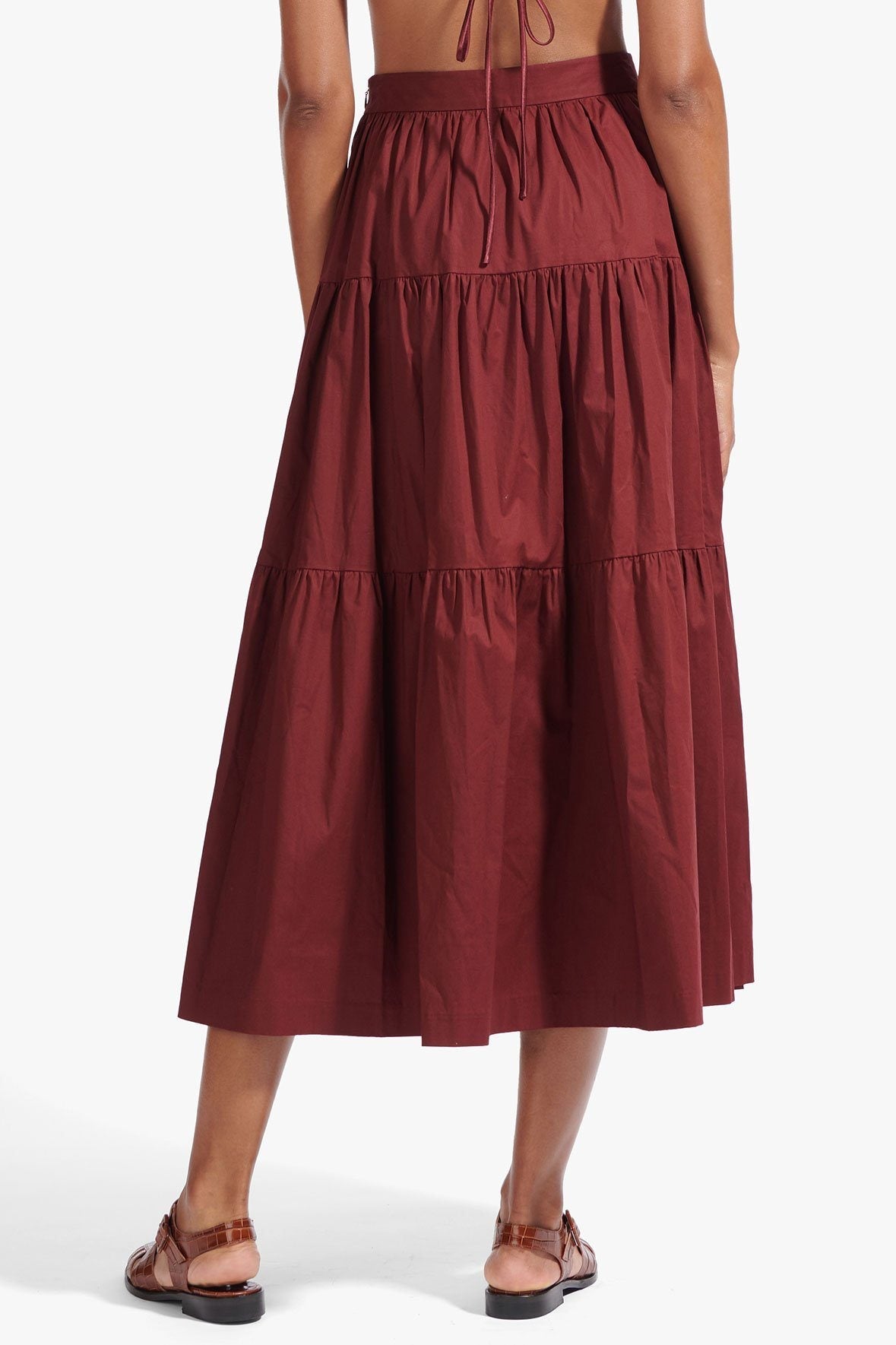 Image SEA SKIRT | TAWNY PORT 5 of 6 and Clicking this image will trigger a zoom pop-up