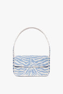 Image TOMMY BEADED BAG | LIGHT BLUE CREAM 1 of 10