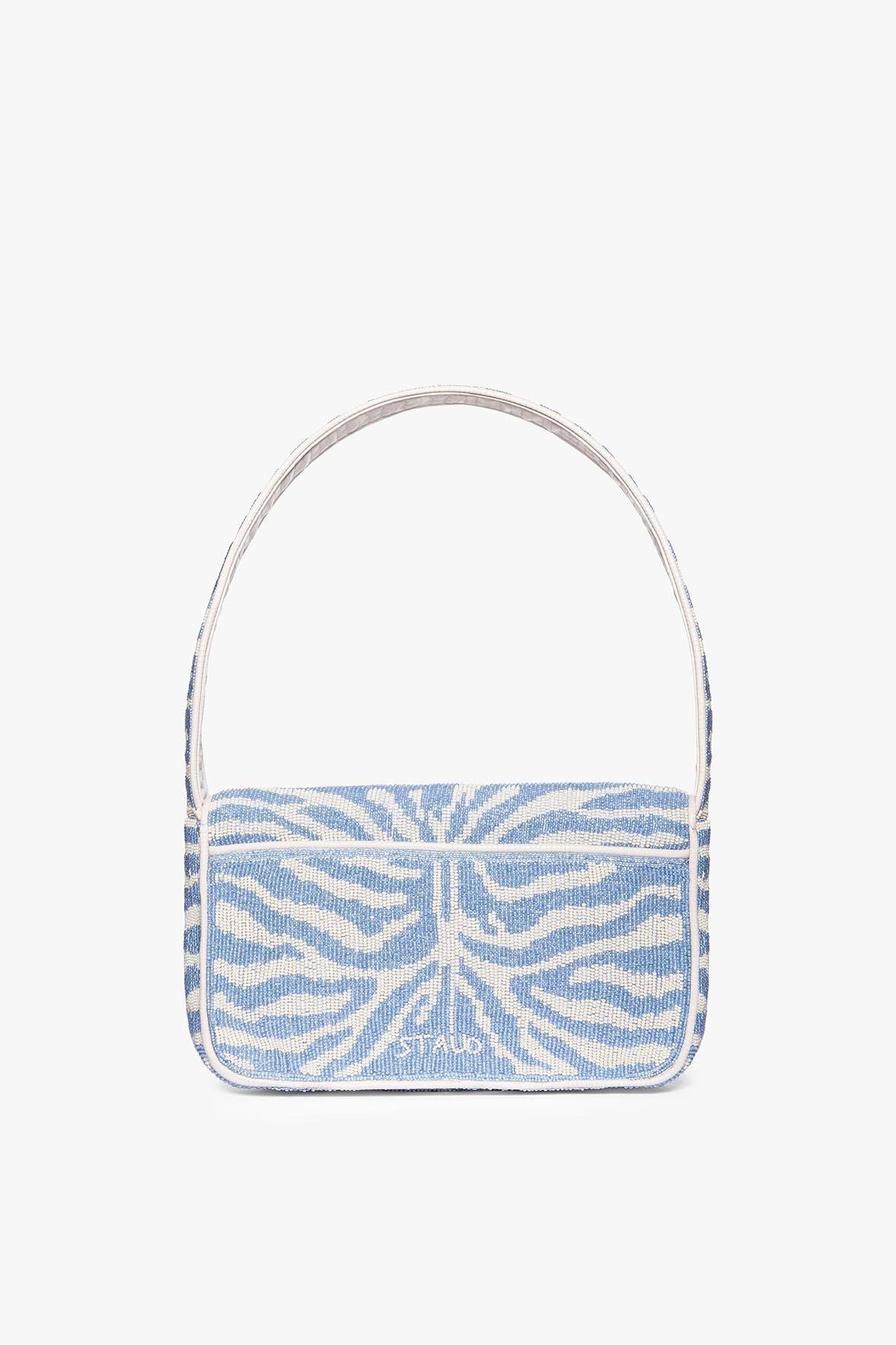 Image TOMMY BEADED BAG | LIGHT BLUE CREAM 6 of 10 and Clicking this image will trigger a zoom pop-up