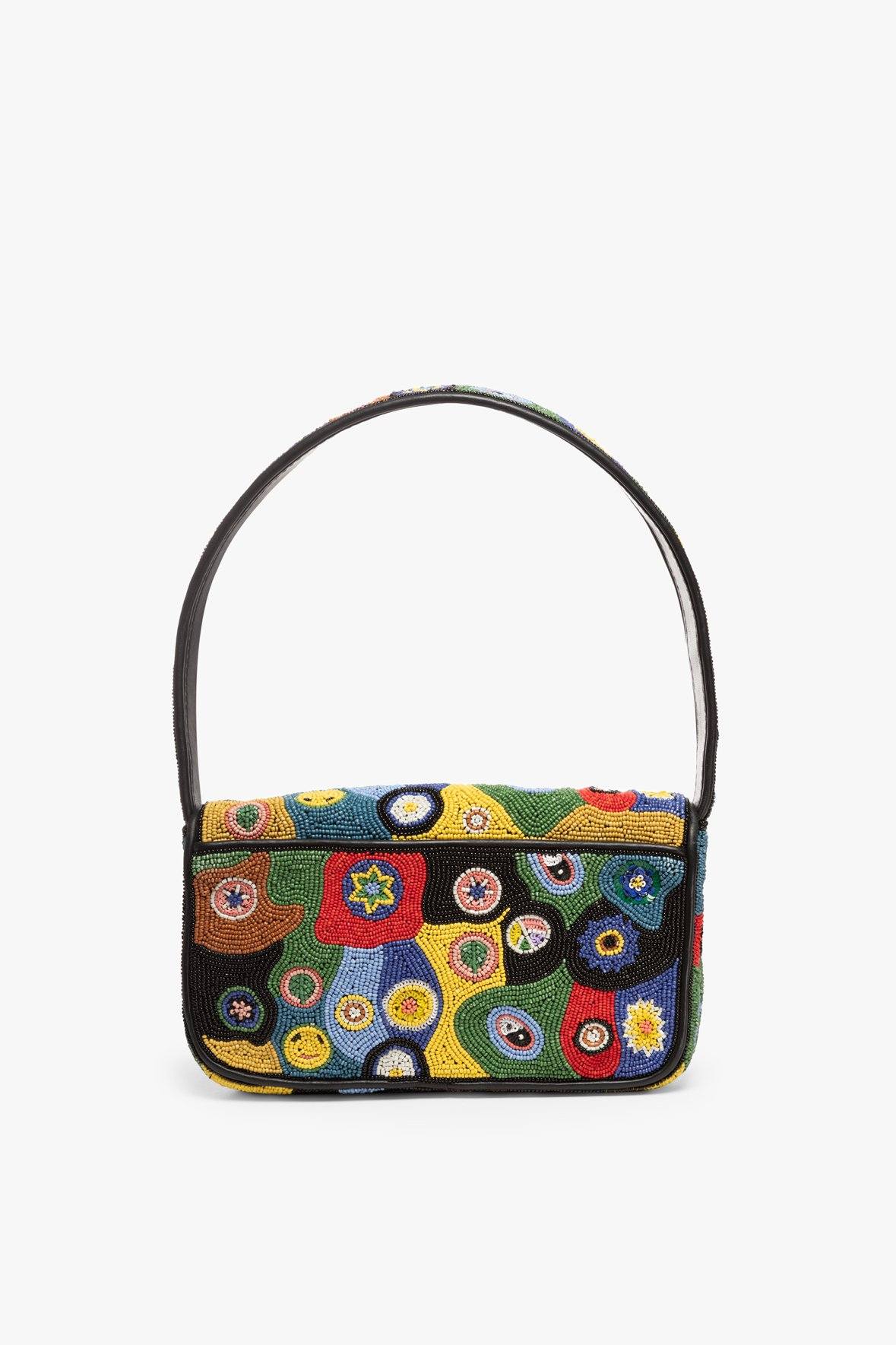 Image TOMMY BEADED BAG | BLACK MILLEFIORI 6 of 10 and Clicking this image will trigger a zoom pop-up