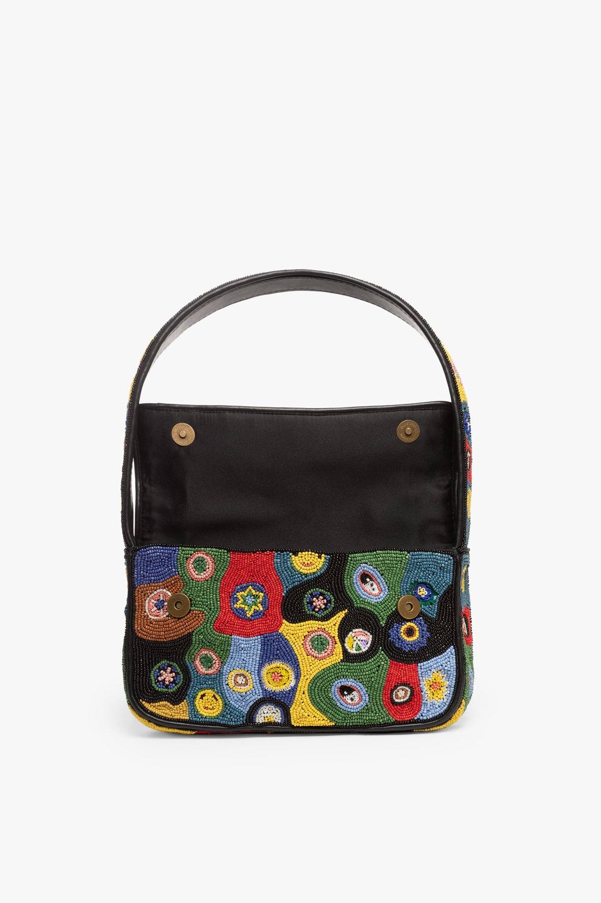 Image TOMMY BEADED BAG | BLACK MILLEFIORI 7 of 10 and Clicking this image will trigger a zoom pop-up