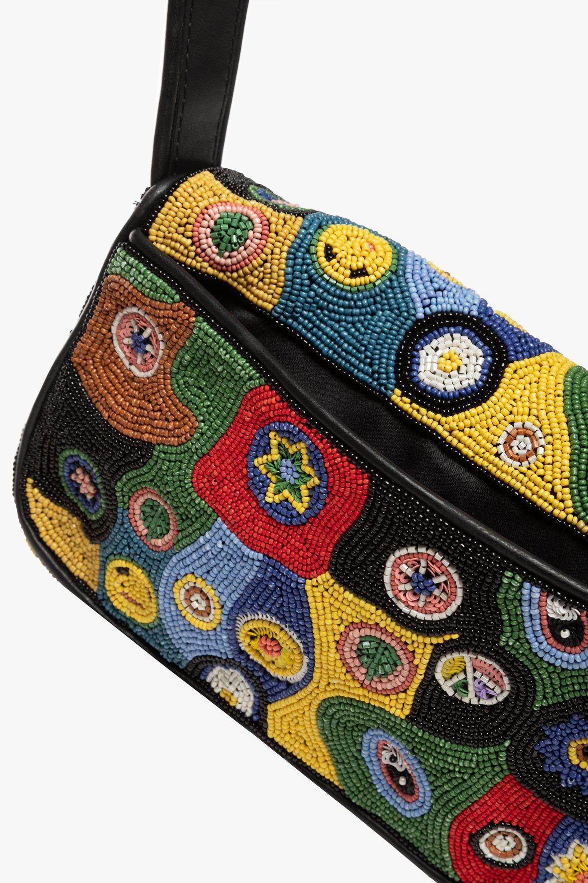 Image TOMMY BEADED BAG | BLACK MILLEFIORI 9 of 10 and Clicking this image will trigger a zoom pop-up