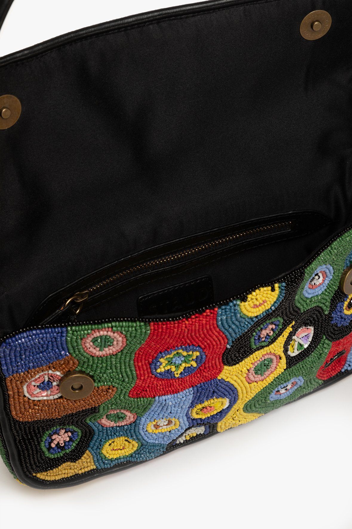 Image TOMMY BEADED BAG | BLACK MILLEFIORI 10 of 10 and Clicking this image will trigger a zoom pop-up