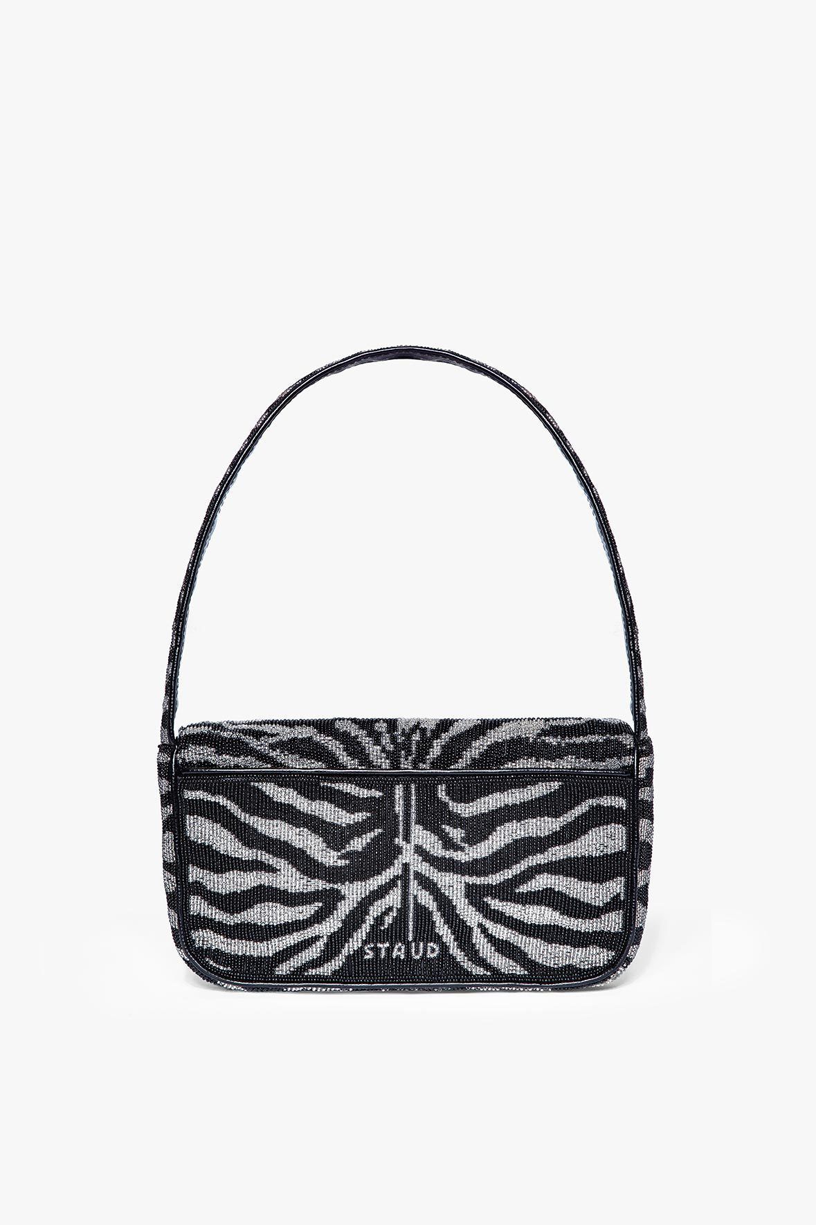 Image TOMMY BEADED BAG | BLACK WHITE 6 of 10 and Clicking this image will trigger a zoom pop-up