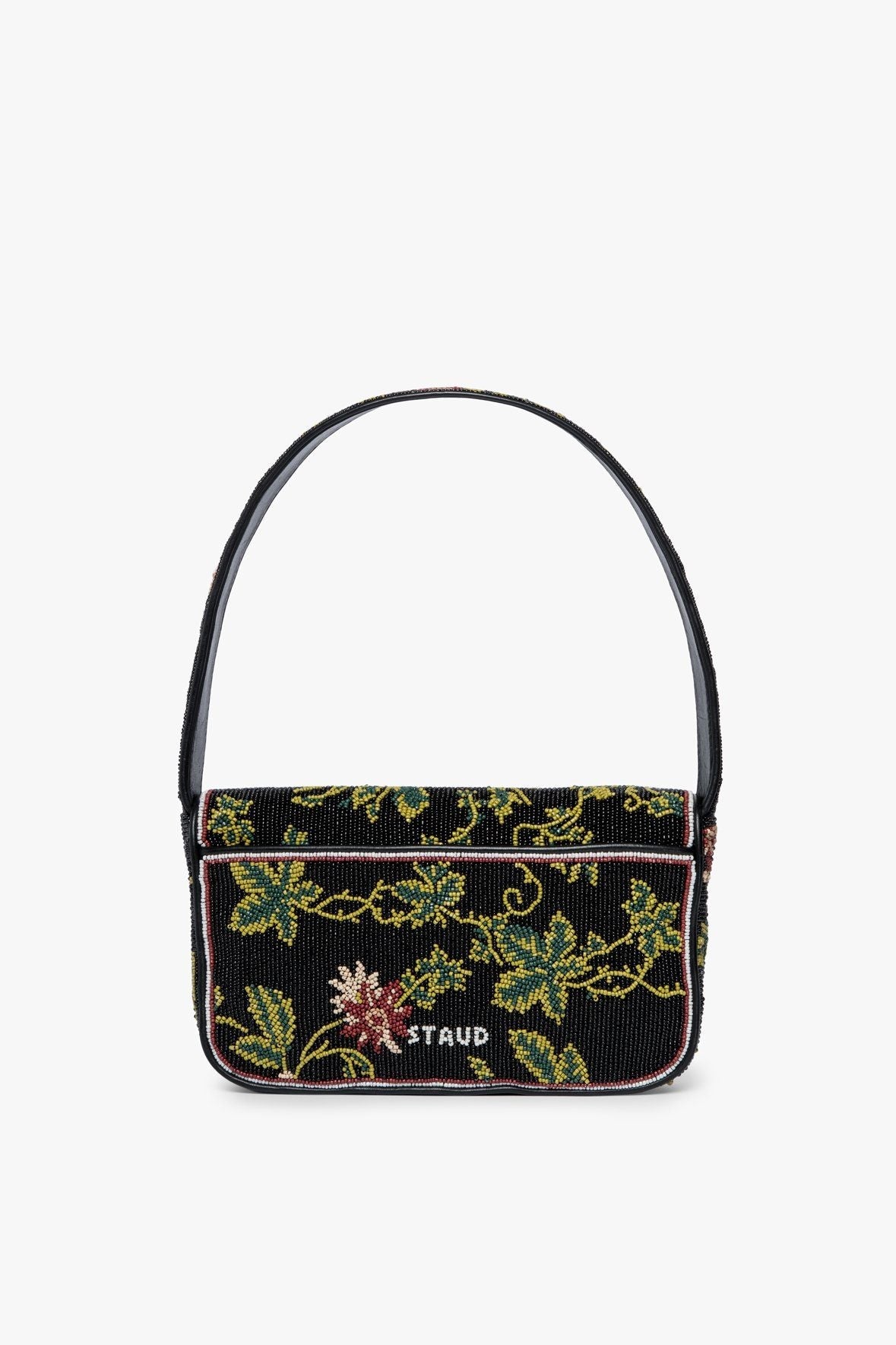 Image TOMMY BEADED BAG | BLACK FLORAL 6 of 9 and Clicking this image will trigger a zoom pop-up