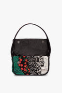 Image TOMMY BEADED BAG | BLACK PATCHWORK 7 of 8