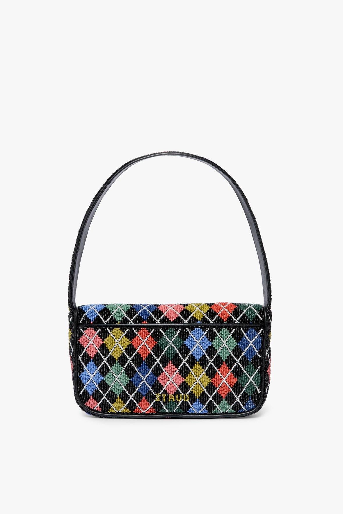 Image TOMMY BEADED BAG | MULTI ARGYLE 7 of 10 and Clicking this image will trigger a zoom pop-up