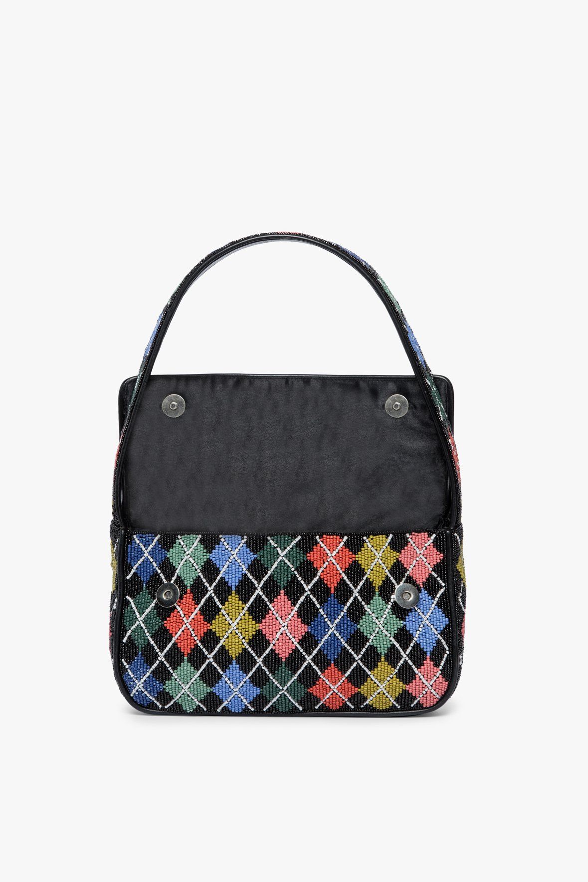 Image TOMMY BEADED BAG | MULTI ARGYLE 8 of 10 and Clicking this image will trigger a zoom pop-up