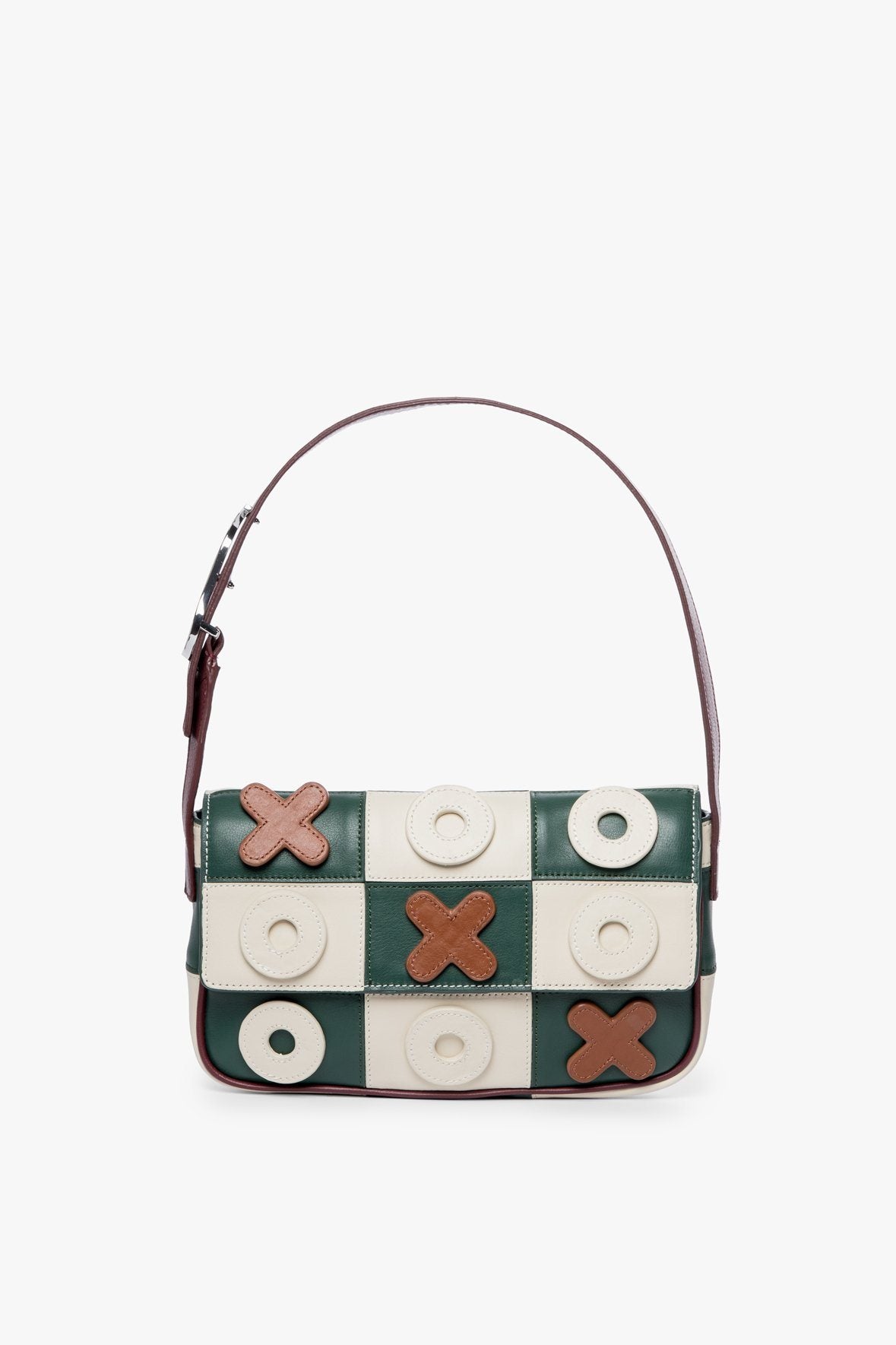 Image TOMMY LEATHER BAG | TIC TAC TOE 1 of 10 and Clicking this image will trigger a zoom pop-up