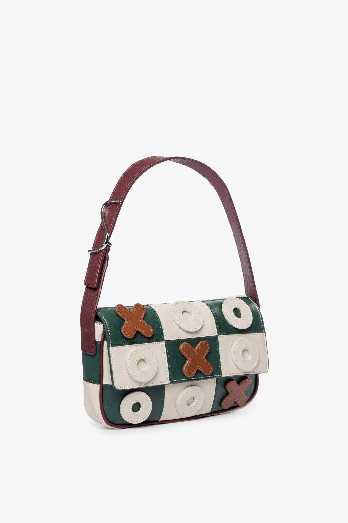 Image TOMMY LEATHER BAG | TIC TAC TOE 3 of 10 and Clicking this image will trigger a zoom pop-up