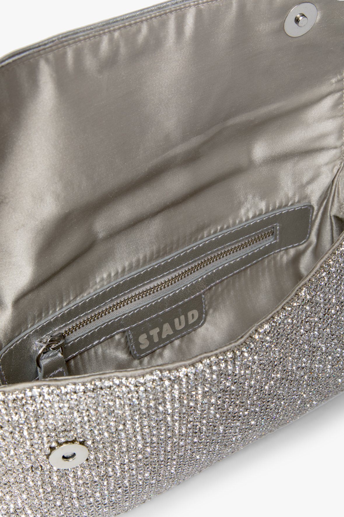 Image TOMMY RHINESTONE BAG | SILVER 8 of 9 and Clicking this image will trigger a zoom pop-up