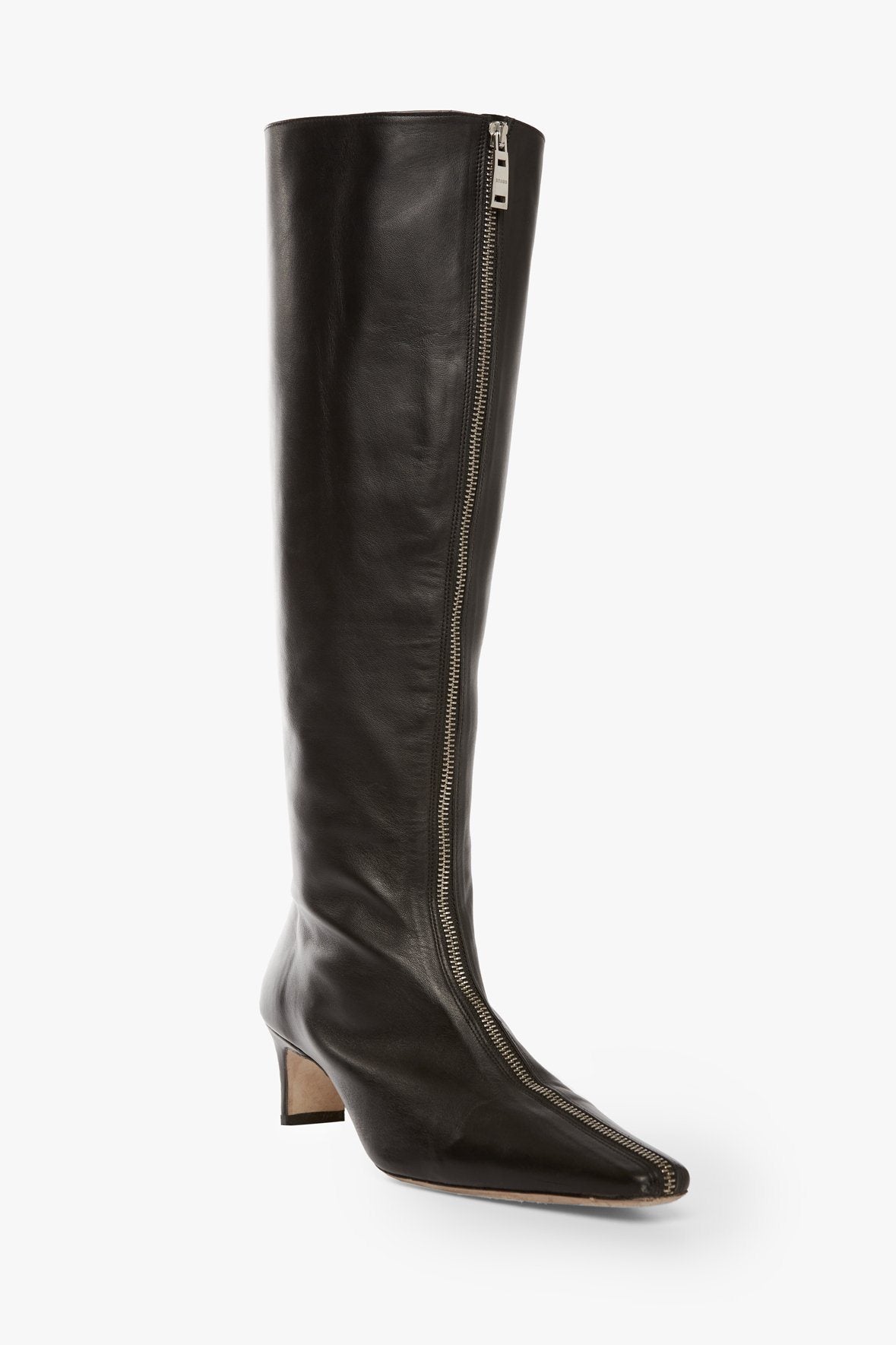 Image VALLETTA ZIP FRONT BOOT | BLACK 1 of 7 and Clicking this image will trigger a zoom pop-up