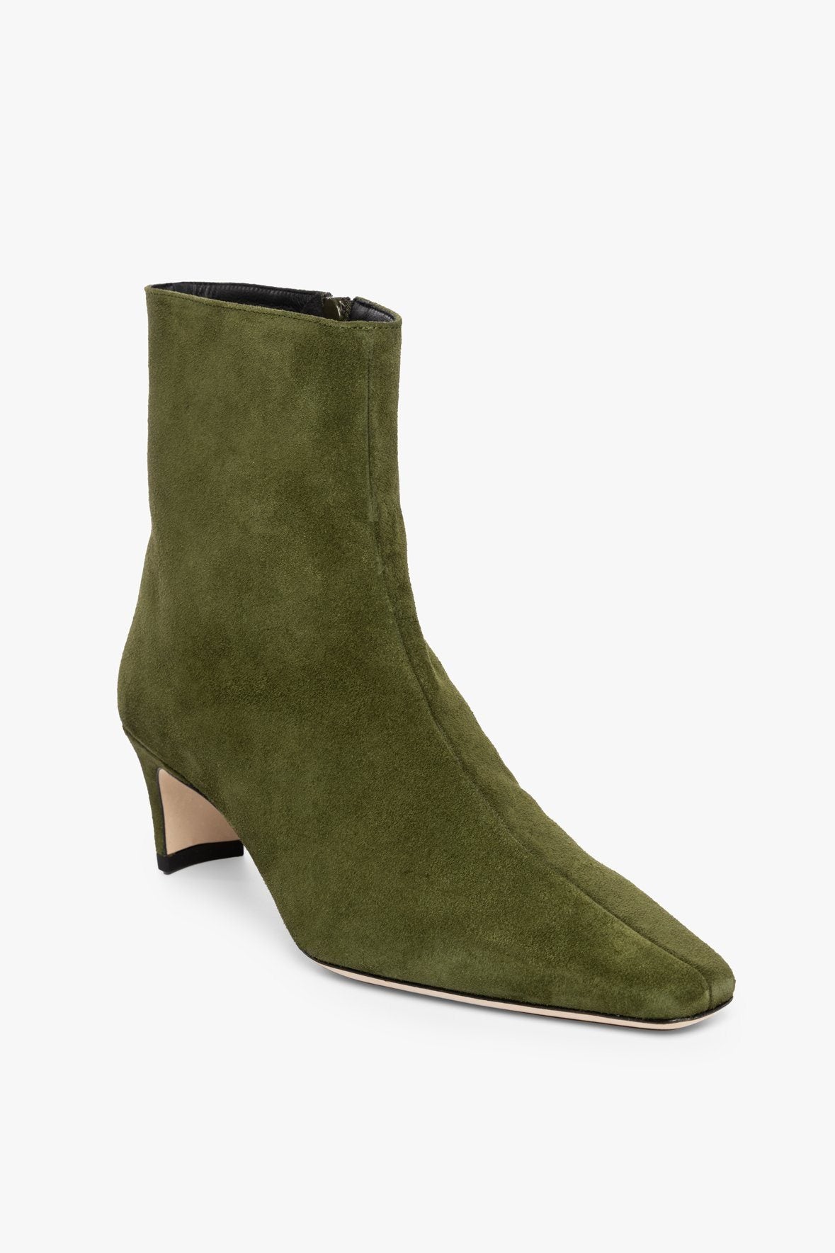 Image WALLY ANKLE BOOT | OLIVE SUEDE 5 of 6 and Clicking this image will trigger a zoom pop-up