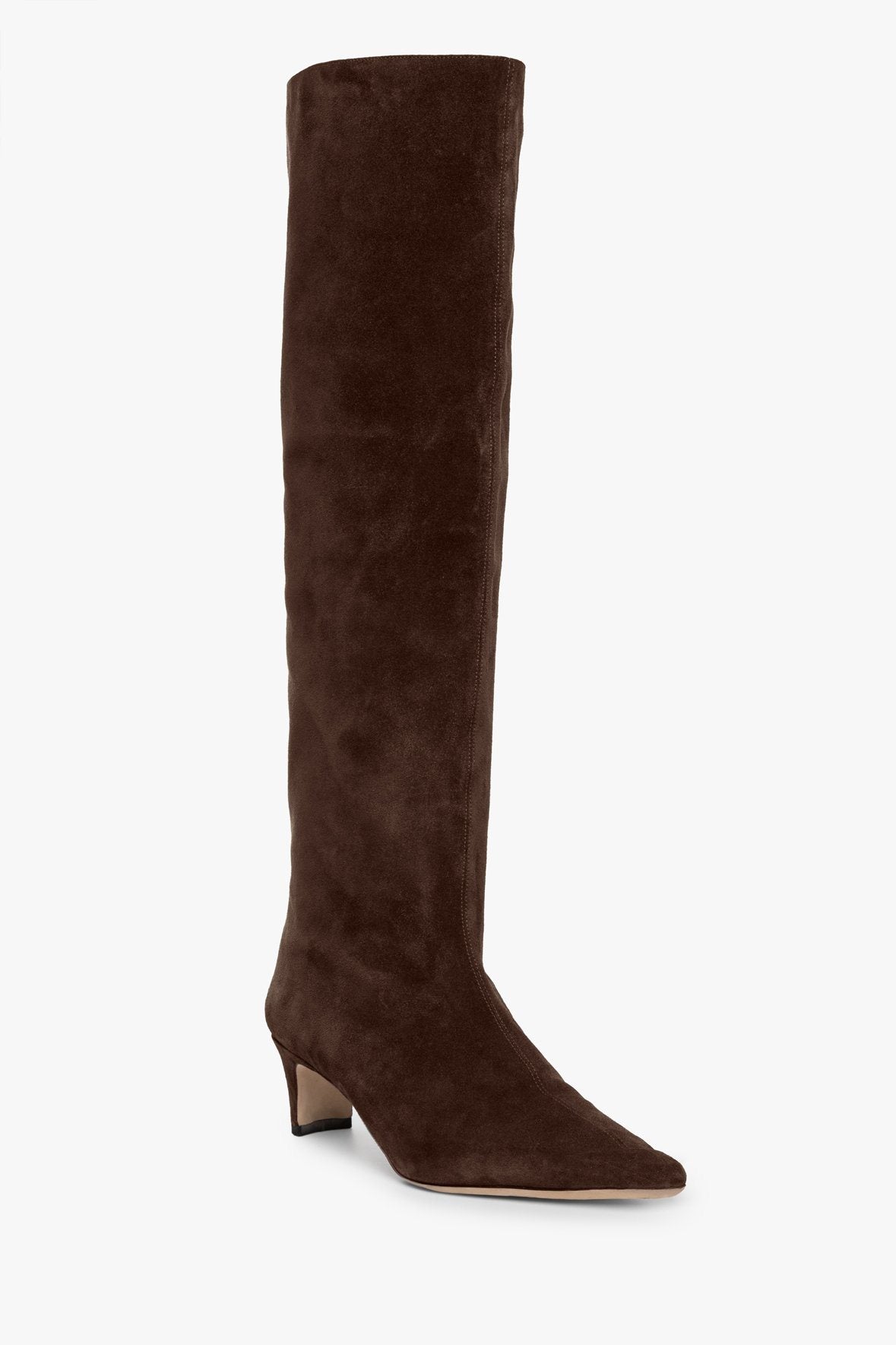 Image WALLY BOOT | MAHOGANY SUEDE 1 of 6 and Clicking this image will trigger a zoom pop-up