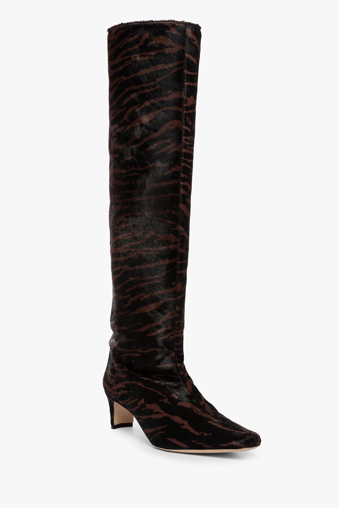 Image WALLY BOOT | MAHOGANY ZEBRA CALF HAIR 3 of 6 and Clicking this image will trigger a zoom pop-up