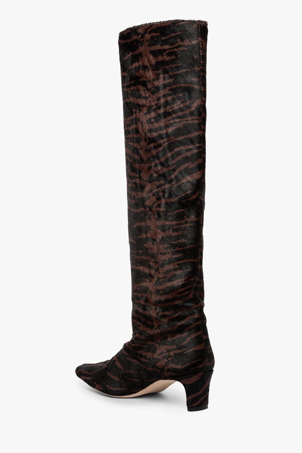 Image WALLY BOOT | MAHOGANY ZEBRA CALF HAIR 4 of 6 and Clicking this image will trigger a zoom pop-up