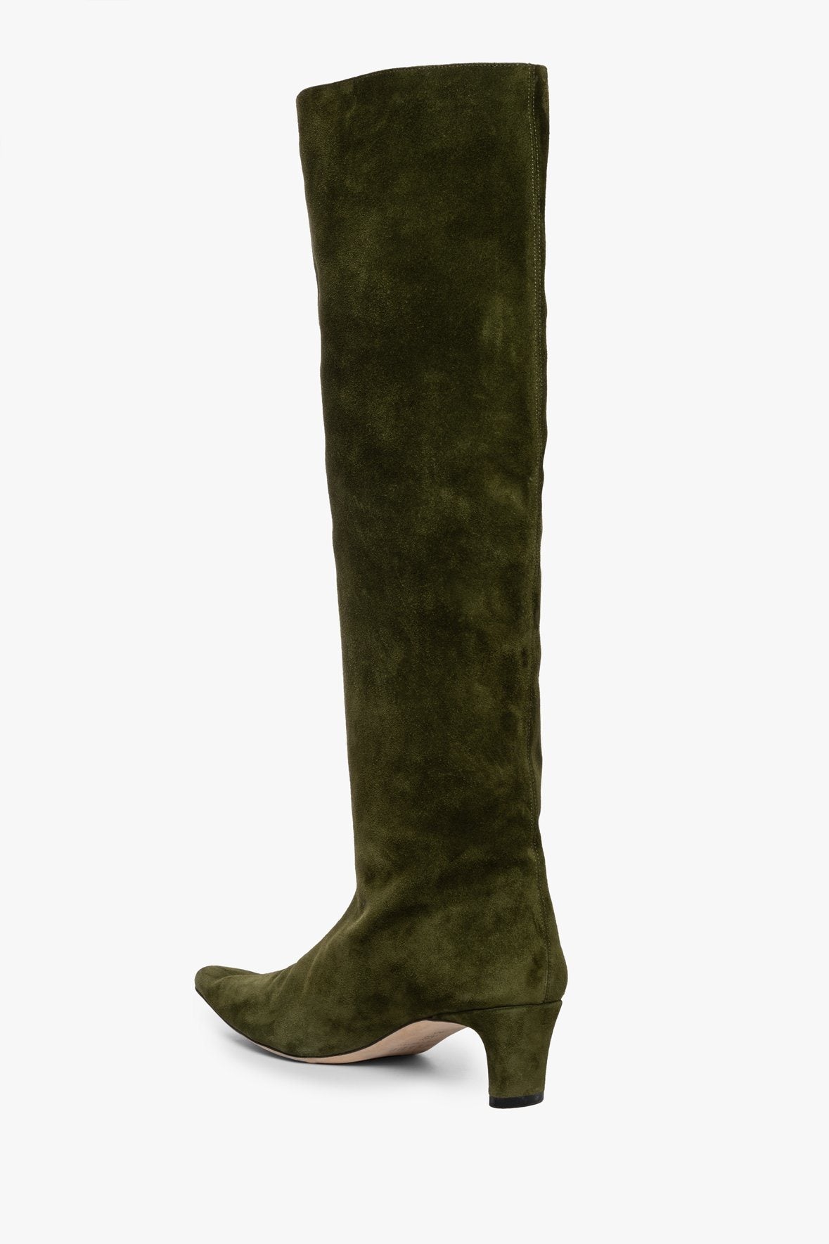 Image WALLY BOOT | OLIVE SUEDE 5 of 6 and Clicking this image will trigger a zoom pop-up