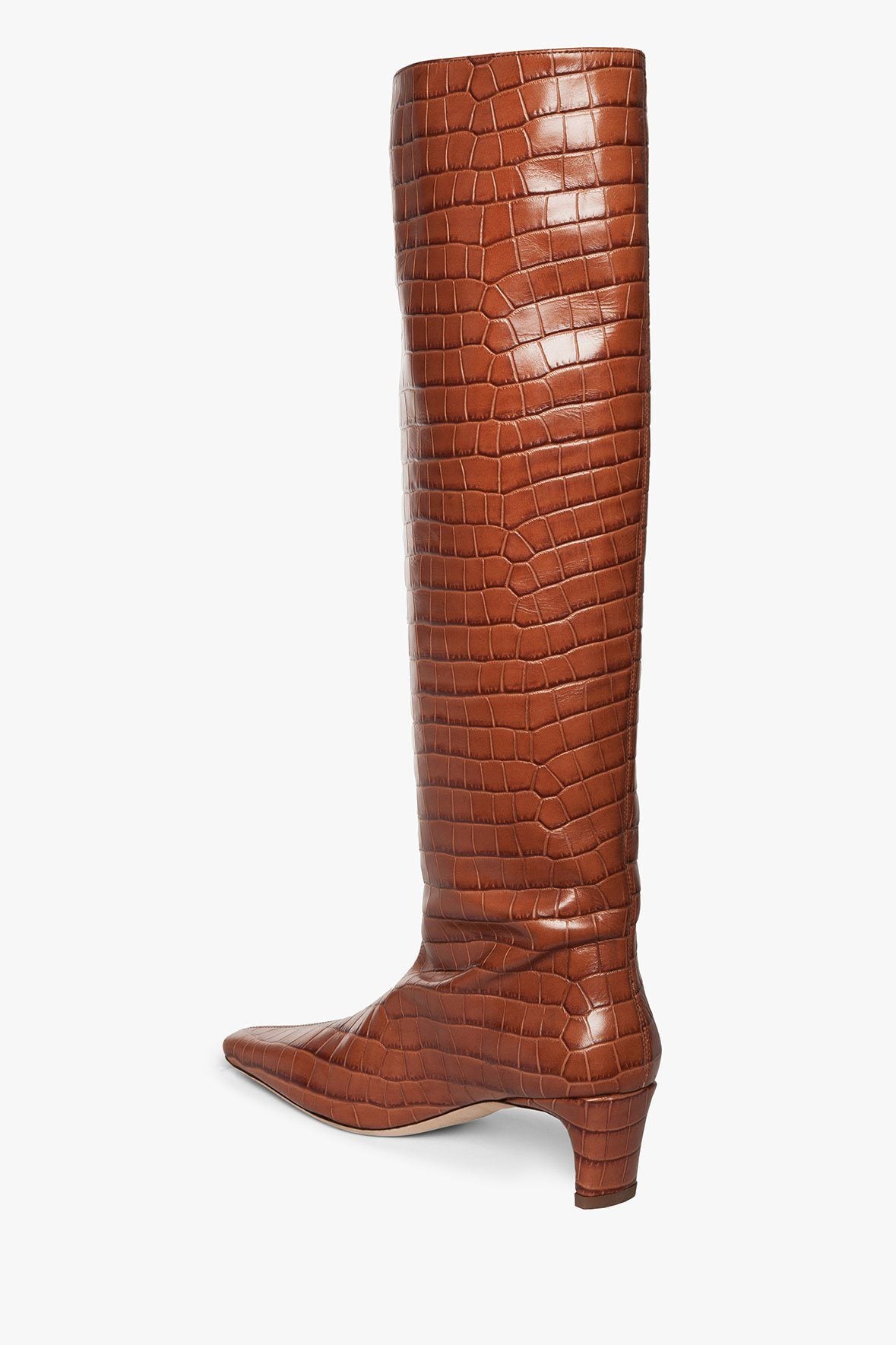 Image WALLY BOOT | SADDLE CROC EMBOSSED 4 of 6 and Clicking this image will trigger a zoom pop-up