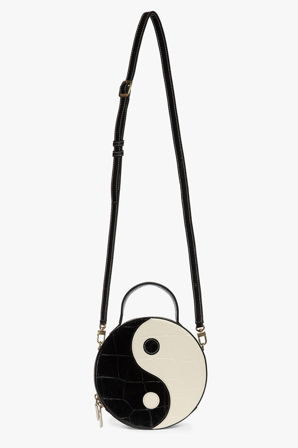 Image YIN YANG BAG | BLACK CREAM 3 of 7 and Clicking this image will trigger a zoom pop-up